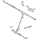 Power Steering Gear Rack