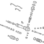 Power Steering Gear Rack