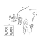 Seal Kit-Front Disc Brake