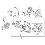 CALIPER Kit-Brake, LH