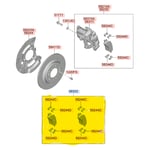 Rear Brake Pad Kit
