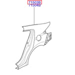 Rear Left Fender