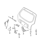 Handle Assembly-Tail Gate Outside