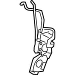 Latch & ACTUATOR Assembly-Front Door O