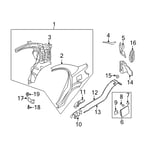 Catch & Cable Assembly-Fuel Filler