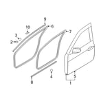Front Right-Hand Door Module Panel Assembly