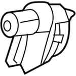Motor Assembly-Front Power Window, LH