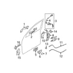 Right Front Interior Door Handle