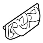 Right Front Interior Door Handle