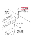 CAP-DR GRIP HANDLE RR LH