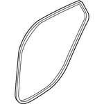 Weatherstrip-Rear Door Body Side LH