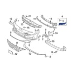 Front Left Bumper Support