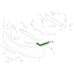 Rear Right Bumper Support