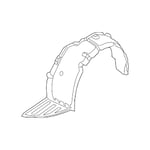 Front Left Fender Liner
