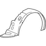 Front Right Fender Liner