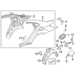 Guard-Rear Wheel, LH