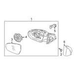Lamp Assembly-Outside Mirror, LH