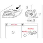 Rear Left Corner Light