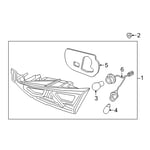 Lamp Assembly-Rear Combination Inside, LH