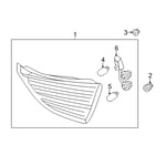 Lamp Assembly-Rear Combination Inside, RH