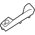 Left Rear Window Control Button