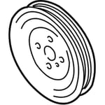 Pulley Water Pump