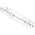 Front Left Axle Shaft
