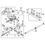 Joint Kit-Rear Axle Differential
