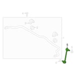 Right Front Stabilizer Bar Bolt