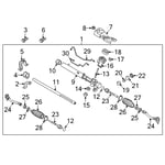Power Steering Gear Rack