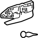 Left Front Interior Door Handle