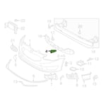 Front Left Bumper Support