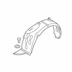 Front Left Fender Liner
