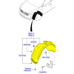 GUARD ASSY-FRONT WHEEL,RH