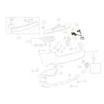 Rear Right Bumper Support