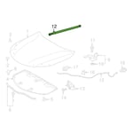 Right Hood Strut
