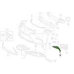 Right Fog Light Trim