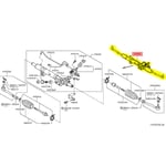 Power Steering Gear Rack