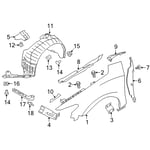 Right Fender Plate
