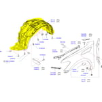 Front Right Fender Liner