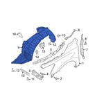 Front Right Fender Liner