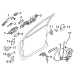Hinge Assy-Front Door