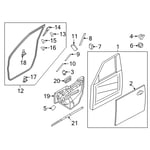 Left Front Air Seal
