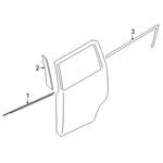 Left Rear Door Trim