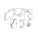 Cold AC Hose