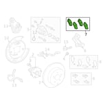Rear Brake Pad Kit