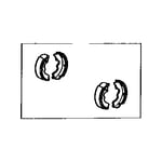 Rear Brake Shoes