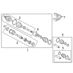 Front Right Axle Sahft