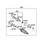 Front Left Axle Shaft