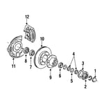 Front Left Hub